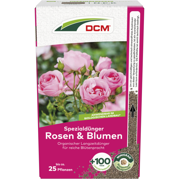 DCM Spezialdünger Rosen & Blumen